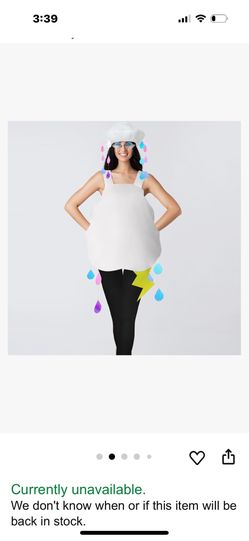 Rain Cloud Costume Adult
