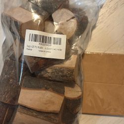 Rustic Log Card Holders