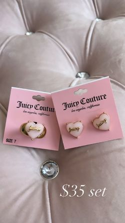 Juicy Couture Earrings And Ring Set
