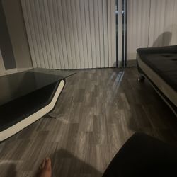 Black And White Sofa Set W Table