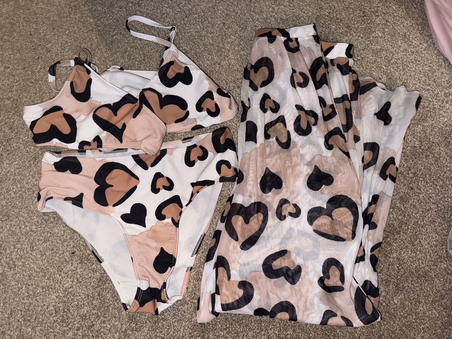 Girls Bathing Suit Set