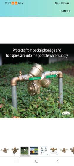 Back Flow Preventer. $500obo