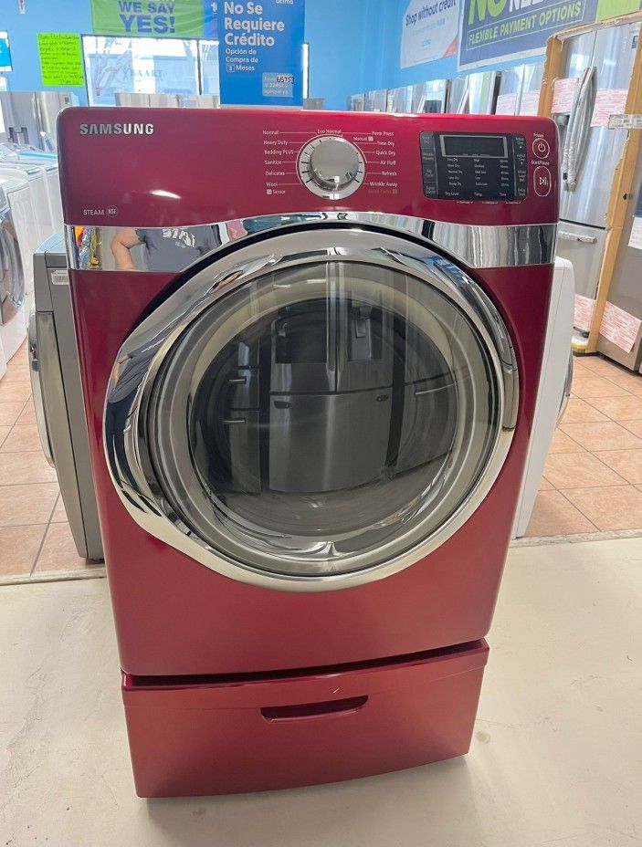 outlet prices sale Samsung Samsung Red Dryer Washer for Sale Electric