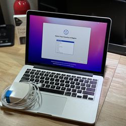 MacBook Pro With Charger, 120GB SSD, macOS Monterey 