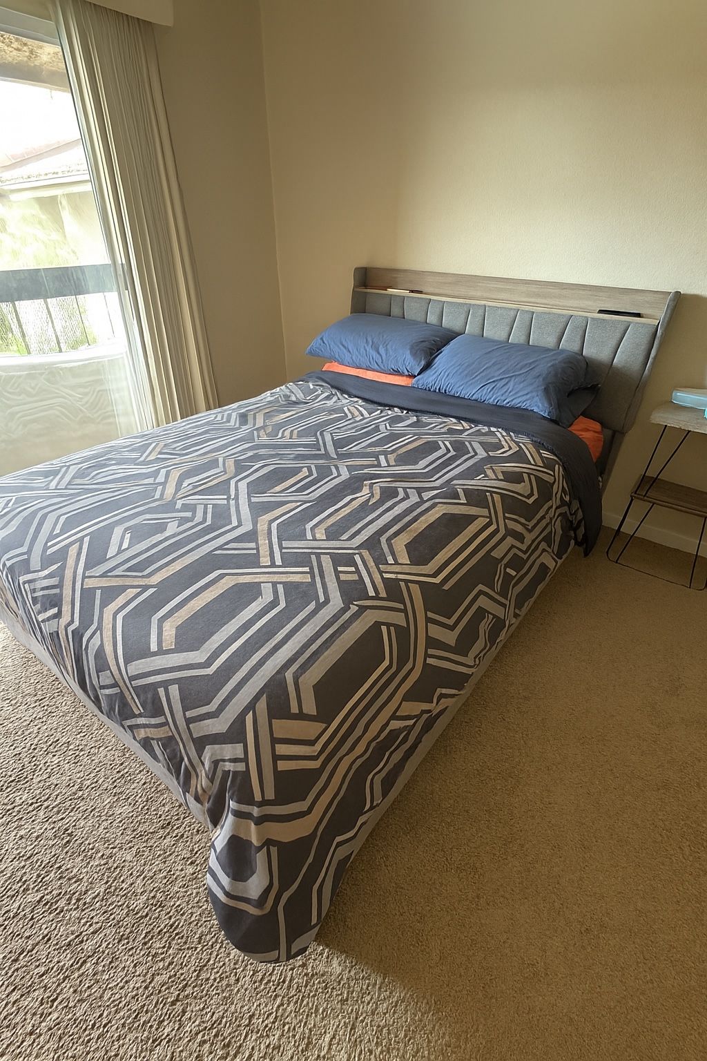 Queen Bed frame AND Queen Mattress