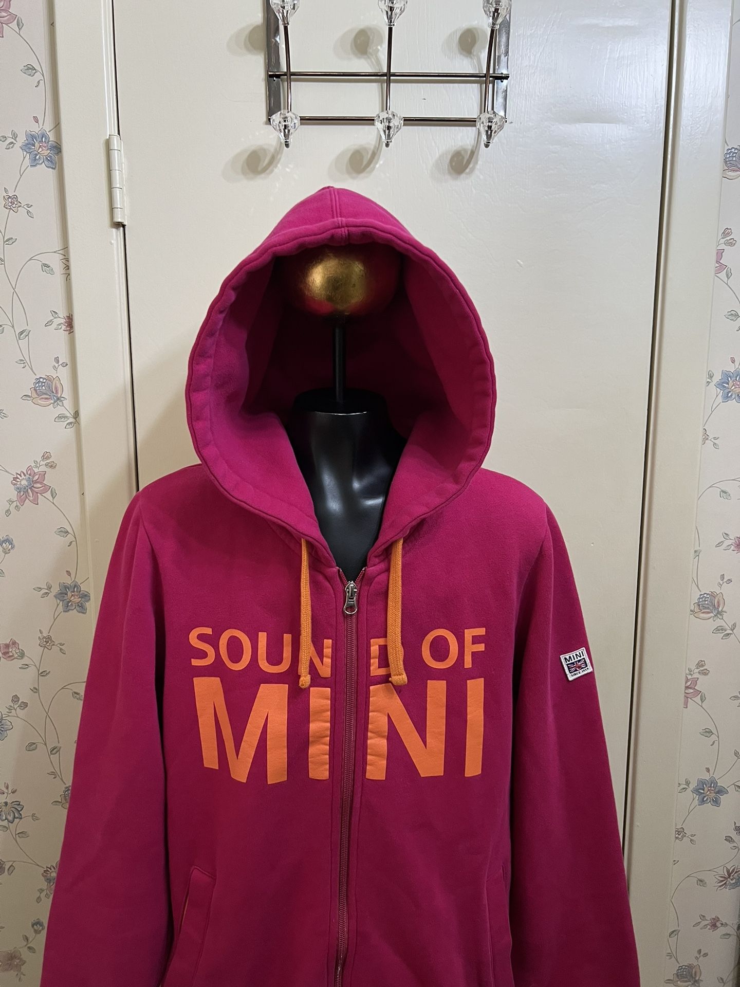 BMW Mini Cooper Sound Of Mini Full Zip Hoodie Size XL