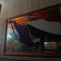 Budweiser Beer Mirror