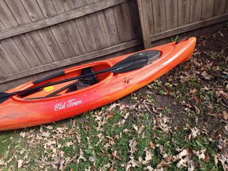 Old Town Kayak with Paddle