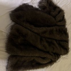 Faux Fur Coat 