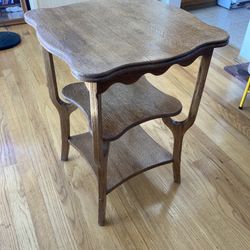 Solid Wood Side Table