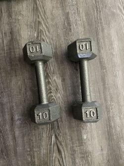 10 pound dumbbells