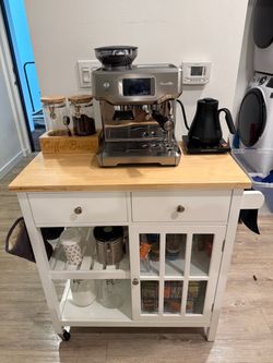 Kitchen cart/coffee station
