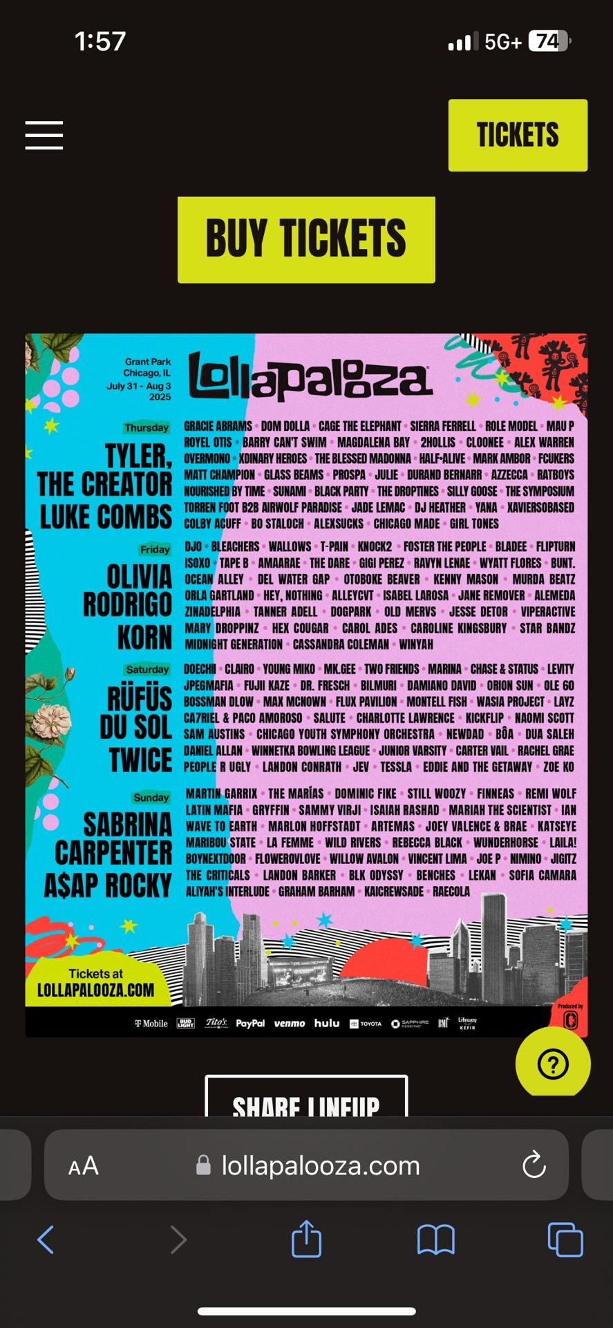 2 GA Wristbands For Friday Looking To Trade
