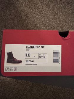 Brown Wolverine work boots