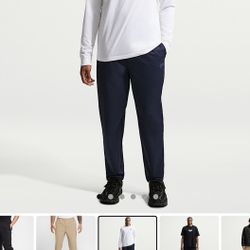 Nike woven tapered pants 
