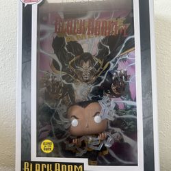Black Adam Funko Pop Comic Cover