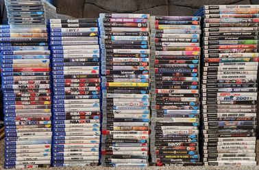 324 Video Games Massive Playstation 1 2 3 4 and 5 lot