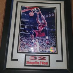 Shaquille O'Neal Plaque