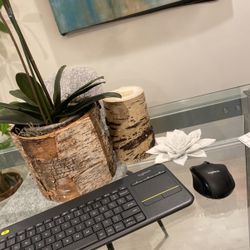 Logitech Wireless Keyboard Built In Mouse K400+ And Wireless Mouse PRO