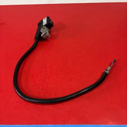 09-19 BMW F10 535i 650i 740i X3 X4 M5 M6 TRUNK NEGATIVE BATTERY CABLE OEM