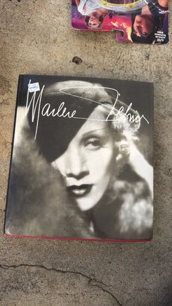 Marlene Dietrich Hardcover Photo Book