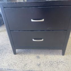 Bedside Table / Wood 