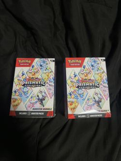 Prismatic Evolution Booster Bundle