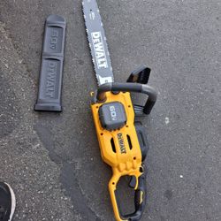 DEWALT FLEXVOLT 60-Volt MAX 20 in. Brushless Cordless Battery Powered Chainsaw tool only