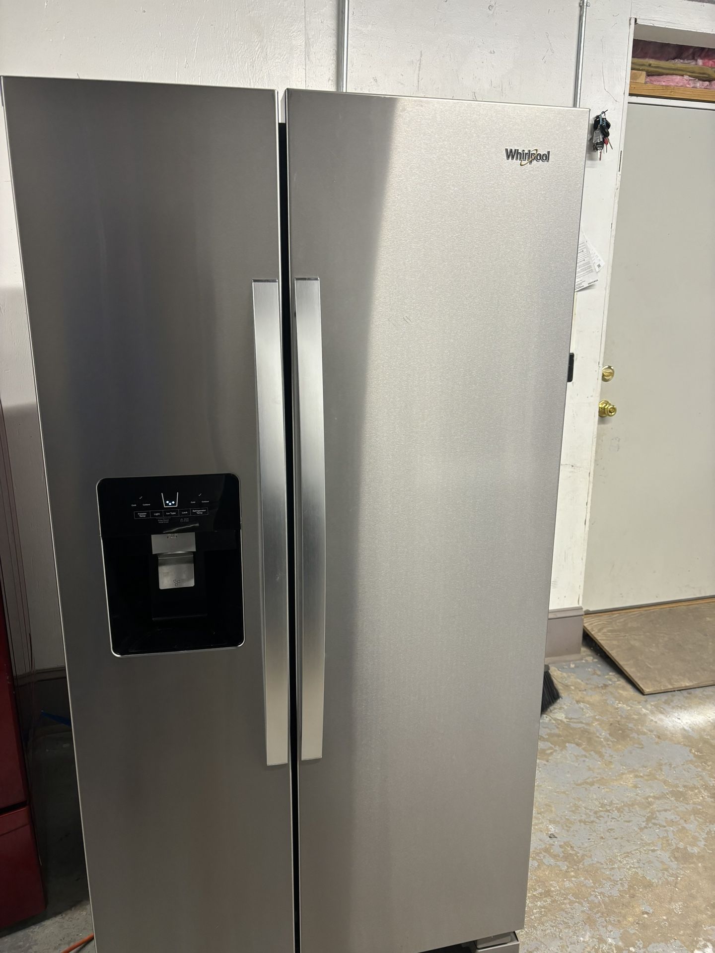 Fridge Whirlpool Stanley Steel