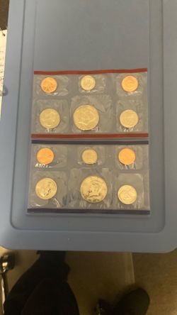 1991 United States Uncirculated Mint Coin Set.