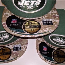 New York Jets Rodgers salute to service authentic sideline on-field hat