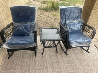3 peace 2chairs 1 table
