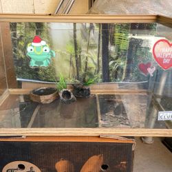 Reptile Aquarium 10 gal And 5 gal