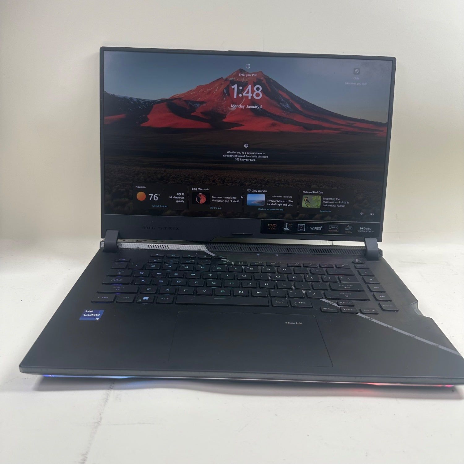 Asus ROG Strix Scar 15 G533Z 15.6" i9-12900H 16GB RAM 1TB GeForce RTX 3070 Ti