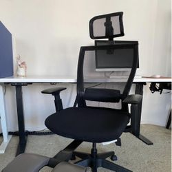 2020 Autonomous ErgoChair Core ®️ Office Chair With Headrest And Footrest