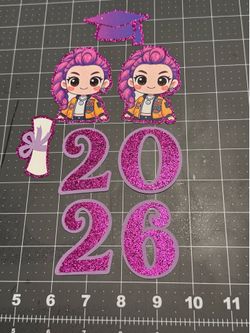🎓 Graduation Lei Topper Set🎀