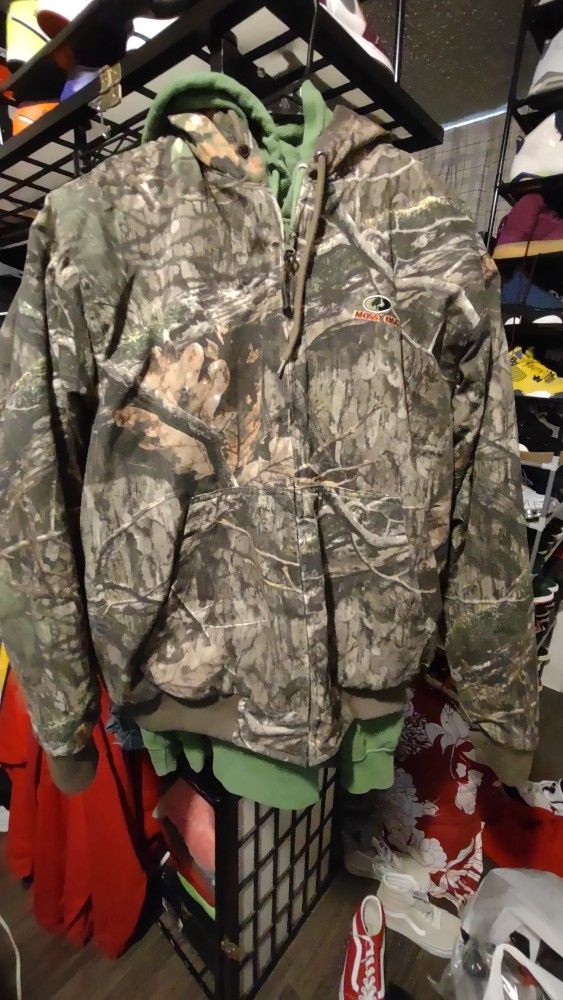 Mens Mossy Jacket And Carhartt Hoodie