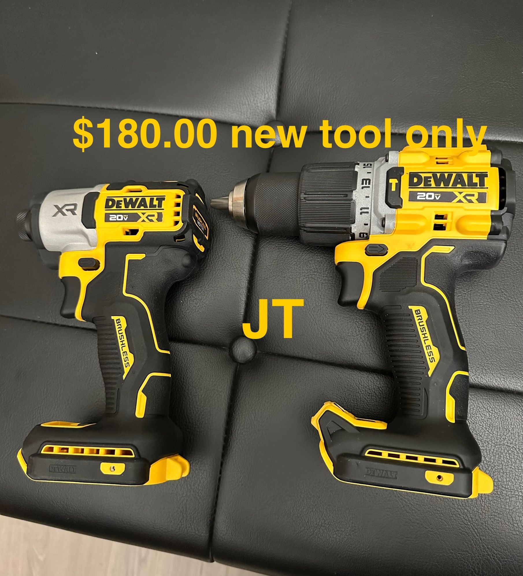 Dewalt Set $180.00 New Tool Only