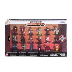 Jada Toys Minecraft Dungeons Nano Metalfigs series 7 18 pack collectible