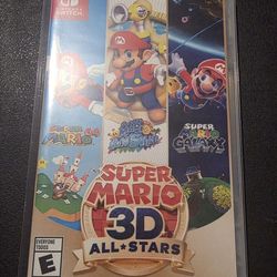 Sealed Mario 3D All-Stars