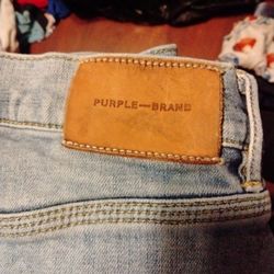 Purple Jeans Size 29