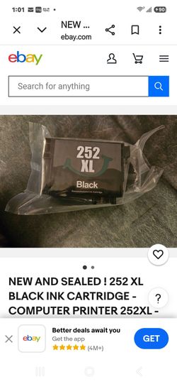 2.      252 XL BLACK INK