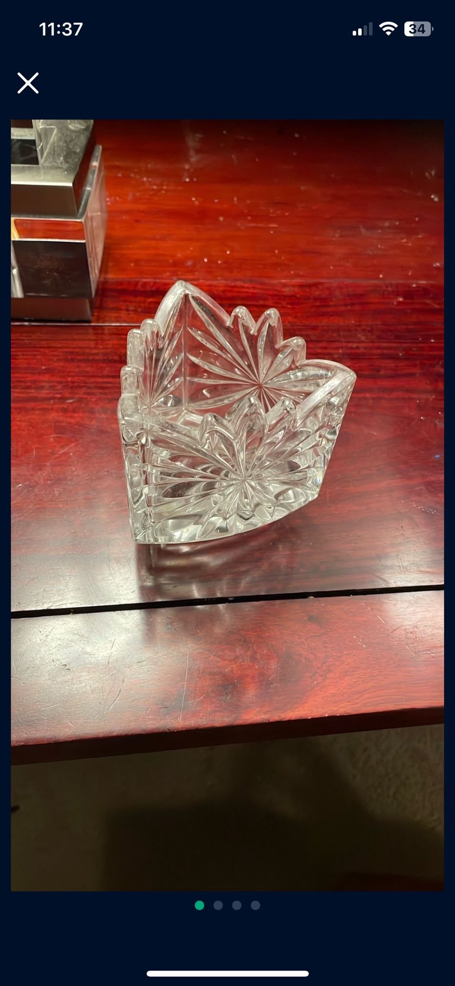 Crystal Glass Vase