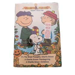 Peanuts Snooopy DVD Set collection New Thanksgiving Christmas Halloween 
