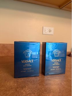 Versace Eros Pour Homme EDT 3.4 oz (100 ml) Brand New Sealed - Authentic