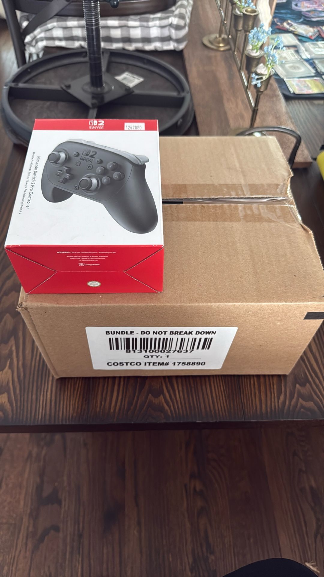 Nintendo Switch 2 Costco Bundle Plus Extra Pro Controller