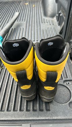 HAIX Missoula 2.1 Wildland Fire Boots Men’s Size 13 Wide Black Yellow Used