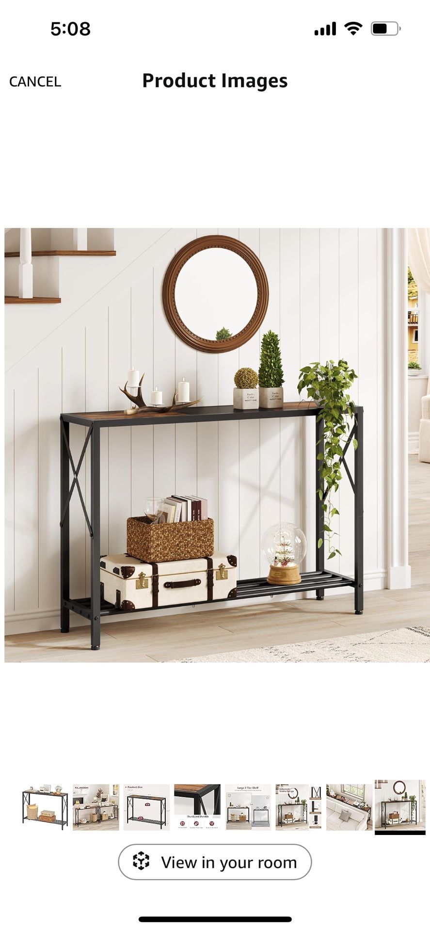 CONSOLE TABLE