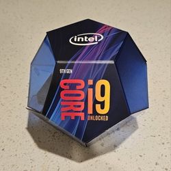 Intel Core i9-9900K Desktop Processor (Excellent Condition)