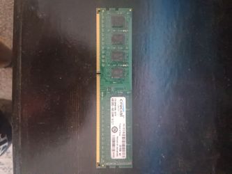 Crucial 4gb ddr3 1600 udimm 1.5v